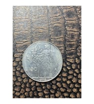 İtalya 100 Lire 1978 Republica İtaliana L100