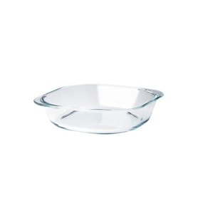 FÖLJSAM cam 24,5x24,5 cm fırın-servis kabı