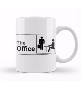 The Office Logo Kupa Bardak Porselen