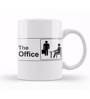 The Office Logo Kupa Bardak Porselen