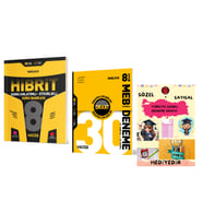 HIZ YAYINLARI 8.SINIF LGS İNGİLİZCE HİBRİT KONU ANLATIMLI ETKİNLİKLİ SORU BANKASI - 30'LU DENEME VE