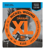 D’Addario EJ22 Elektro Gitar Tel Seti 13-56 Jazz Medium