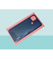 Tkgz - Oppo A15 A15S Arka Kapak Batarya Kapağı - SİYAH