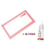 Tkgz Huawei Uyumlu P20 PRO Arka Kapak (CAM+B-7000) PEMBE