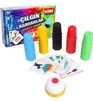 Kiki Çılgın Bardaklar Zeka Oyunu 0046 (Karışık)