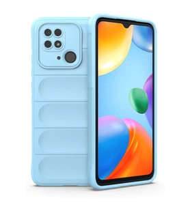 Durukar® Redmi 10C Kılıf Optimum Silikon - Sky Blue