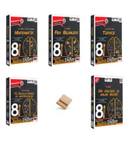 Yargı LGS 2027 8. Sınıf Matematik Türkçe Fen İnkılap ve Din Tüm Dersler 5li Fasikül Defter + Telefon Standı