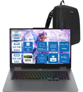 Lenovo Loq 17IRX10 Intel Core I7 14700HX 40GB Ddr5 512GB SSD RTX5070 8gb 115W Windows 11 Pro 17 Inç Fhd (1920X1080) IPS 300NITS 165HZ %100 Srgb Taşınabilir Bilgisayar W83JH006HTRP19 + Zetta Çanta