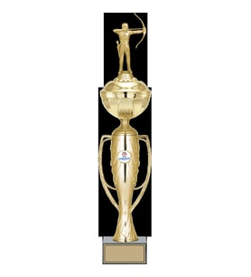 ODAK KUPA - Figürlü Kupalar - Okçu Figürlü Kupalar FG-071 A - 55 cm