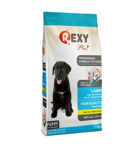 Rexy 15 Kg Yavru Köpek Maması Kuzu Etli & Pirinçli  ( 26/13 ) Kuru Mama