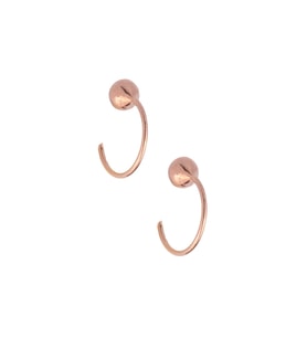 Toplu Halka Küpe - Rose