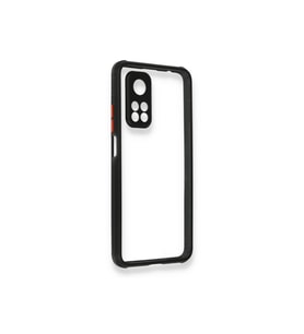Çınarcık Dev Xiaomi Mi 10T Pro Kılıf Miami Şeffaf Silikon - Lacivert