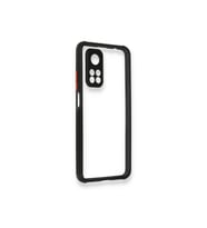 Çınarcık Dev Xiaomi Mi 10T Pro Kılıf Miami Şeffaf Silikon - Lacivert