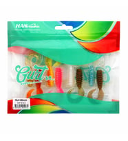 Hanfish Gurt 6cm LRF Silikon Yem Karışık Renk Paketi - Mix 2