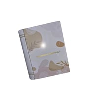 DAKS 2003 HEDİYELİK TENEKE KUTU KİTAP ŞEKİLLİ - BOOK TIN IMPERFECTLY BEAUTIFUL 9.5x11x3cm
