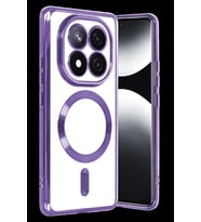 Xiaomi Redmi Note 15 Pro 5G Uyumlu Kross Magneticsafe Kapak - Mor