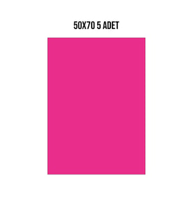 Fon Kartonu 120gr 50x70 cm 5 Adet Pembe