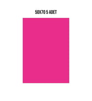 Fon Kartonu 120gr 50x70 cm 5 Adet Pembe