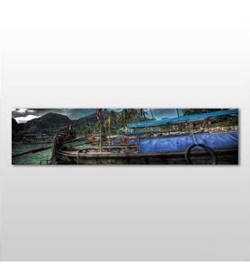 Sandal Kanvas Tablo 60x20cm (Karışık)