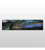 Sandal Kanvas Tablo 60x20cm (Karışık)