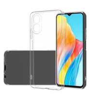 Coverzone Oppo A38 ile uyumlu K?l?f S�per Esnek Yap?l? Kamera Korumal? Toz ve Kirden Koruyan Silikon Oppo A38 ile uyumlu S�per ?effaf Kapak
