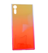 Sony Xperia XZ Kılıf Parlak Renk Geçişli Kılıf (Pembe)
