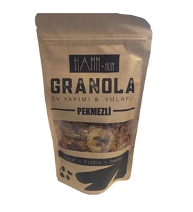 Ev Yapımı Pekmezli Granola