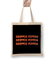 Scottie Pippen - Basketball gifts Vintage Retro Rainbow Quotes For BOYS AND Dad Bez Çanta Uzun Saplı