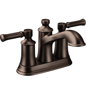 Moen 6802Orb Dartmoor İki Saplı Düşük Ark Banyo Bataryası, Yağ Ovuşturdu Bronz (Çok Renkli)