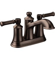 Moen 6802Orb Dartmoor İki Saplı Düşük Ark Banyo Bataryası, Yağ Ovuşturdu Bronz (Çok Renkli)