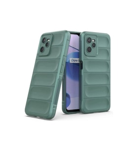 Realme C35 Kılıf Optimum  - Koyu Yeşil