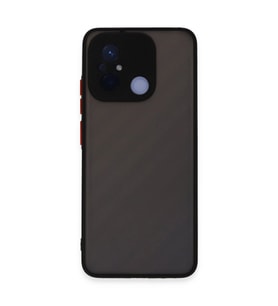 Xiaomi Redmi 12c Kılıf Montreal Silikon Kapak - Siyah