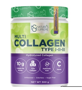Nature's Supreme Multi Collagen Powder 300 Gr Aromasız