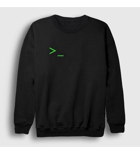 Presmono Unisex Siyah Console Film The Matrix Sweatshirt 253611tt
