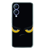 Vivo Y17S Kılıf Silikon Desen Özel Seri Black Eyes 1644