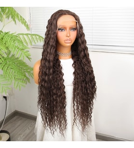 Afro Daa Kumral Fiber Sen Tül Peruk