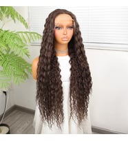 Afro Daa Kumral Fiber Sen Tül Peruk