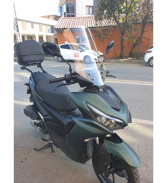 MOTOCAM RKS Arome 125 Ön Cam 2023-2026 Model 54cm Şeffaf Renkli