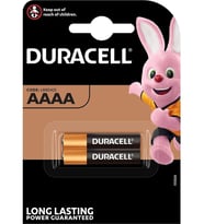 Duracell Ultra Aaaa Piller 1,5 V Alkalin Aaaa Pil, 2'li Paket