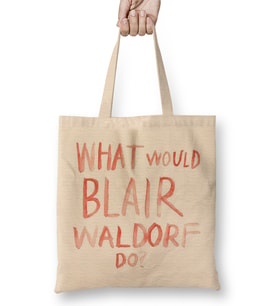 What Would Blair Waldorf Do 04 Bez Çanta Uzun Saplı