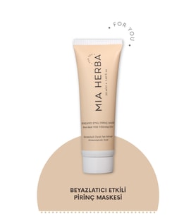 Mia Herba Beyazlatıcı Etkili Pirinç Maskesi 50ml