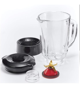 1000 W Blender, Cam (7 Ayar: 3 Hız Kademesi + IceCrush + Smoothie, İçecek ve Çorbalar İçin 3 Program) 1,5 L Kapasite