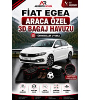 Fiat Egea Stw ÜST 2015 - 2026 Araca Özel 3D Bagaj Havuzu