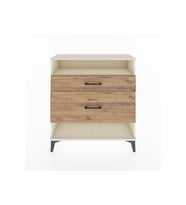 Arges Şifonyer Tek Raflı 2 Çekmeceli 88x30x96 Aytaşı-Çam