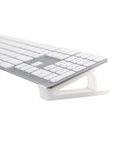 Ergonomik Klavye Standı 2 Parça - Masaüstü Klavye Yükseltici - Konforlu Yazım Açısı - Ev, Ofis