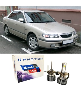 Mazda 626 Led Xenon Uzun Far Ampulü H1 Mono Yeni Seri Beyaz