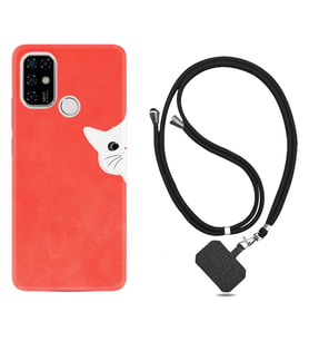 Casper E30 F20 X20 Kılıf Boyun Askılı Silikon Kedoş 1735