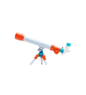 Çocuklar İçin Astronomi Başlangıç Teleskobu 30 mm Tripodlu (Çok Renkli)