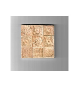Doğal Taş Dekoratif Banyo Gider Kapağı Süsü 10x10 cm