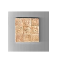 Doğal Taş Dekoratif Banyo Gider Kapağı Süsü 10x10 cm